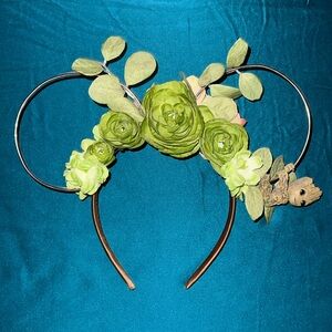 Baby Groot Inspired Wired Floral Mickey Ears